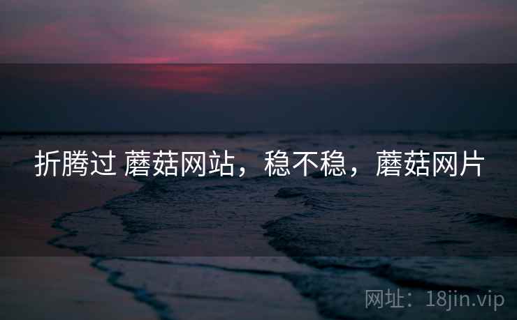 折腾过 蘑菇网站,稳不稳,蘑菇网片